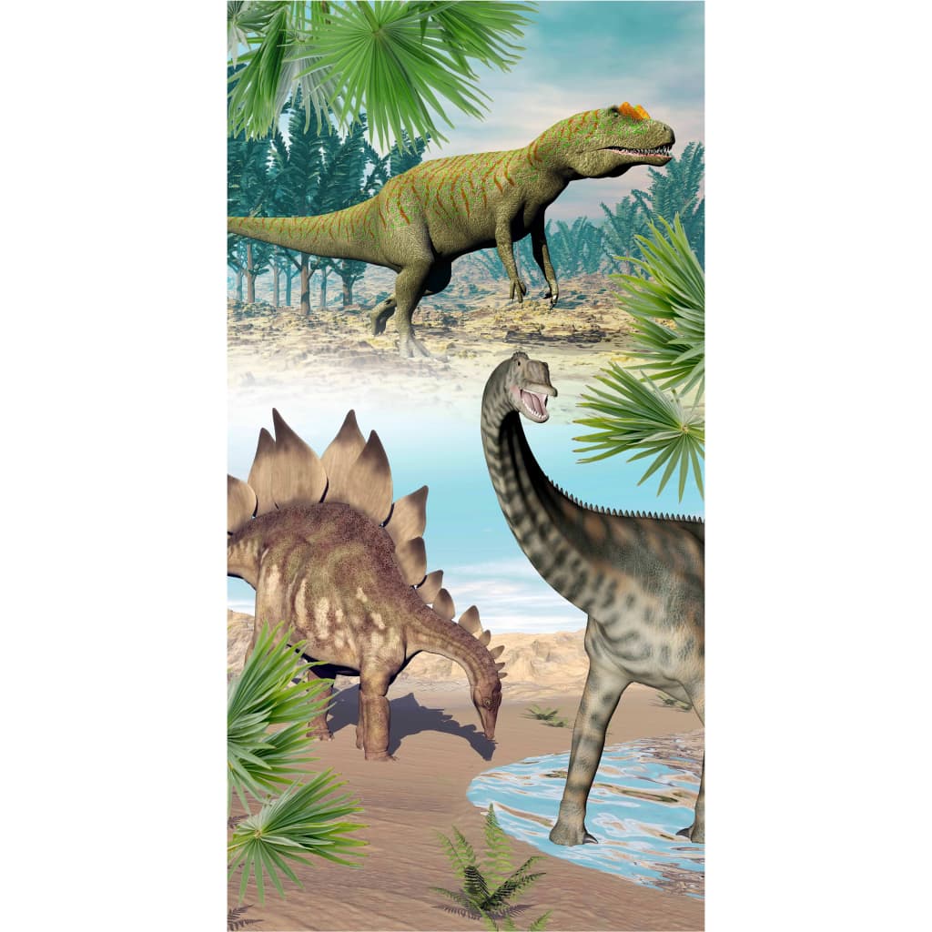 Good Morning Beach Towel DINO 75x150cm Multicolour