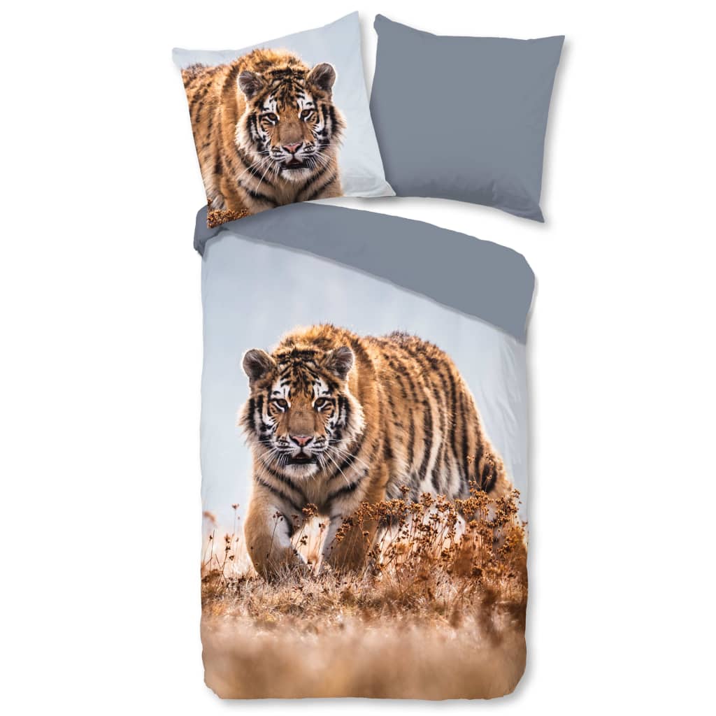 Good Morning Duvet Cover TIGER 155x220 cm Multicolour