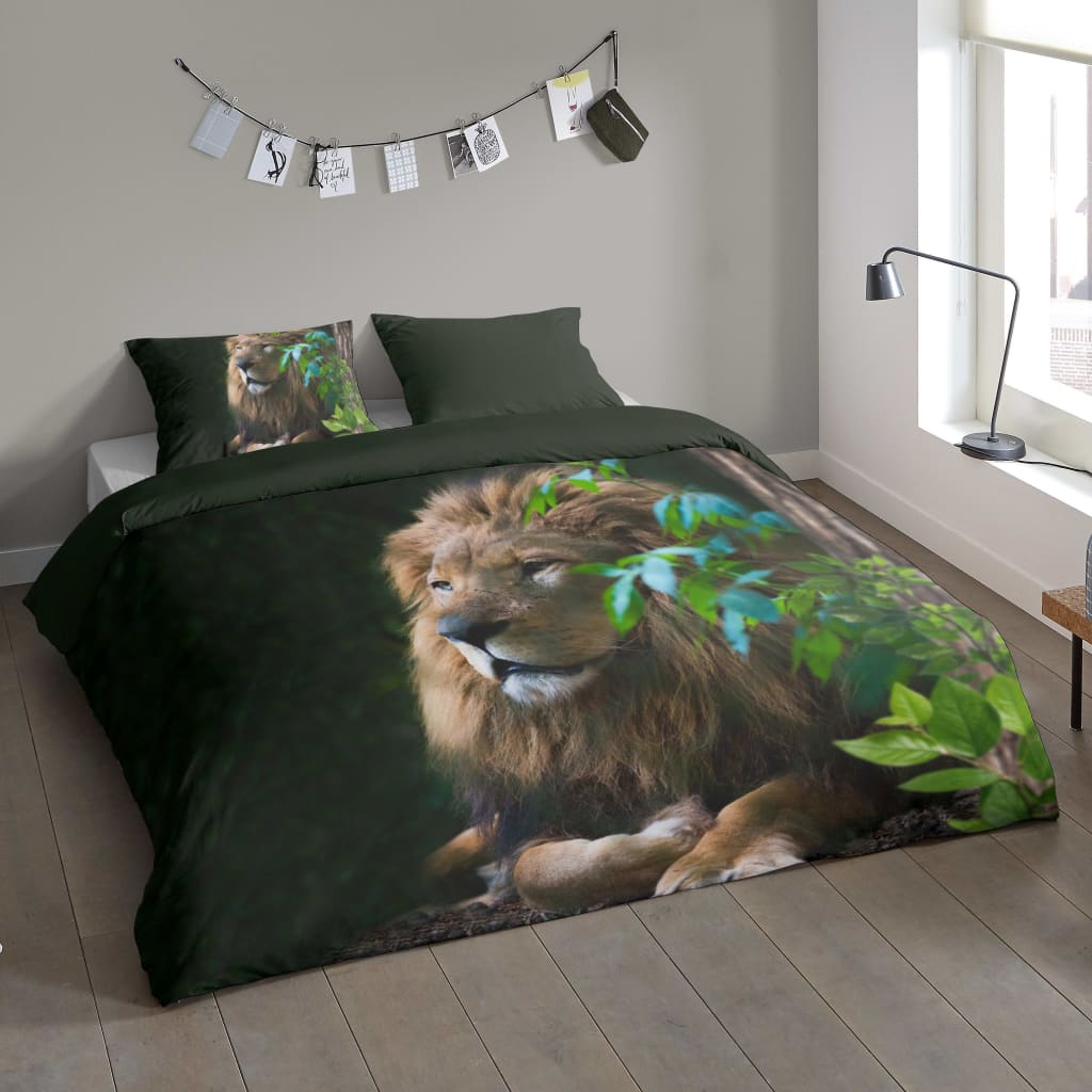 Pure Duvet Cover LION 200x200/220 cm