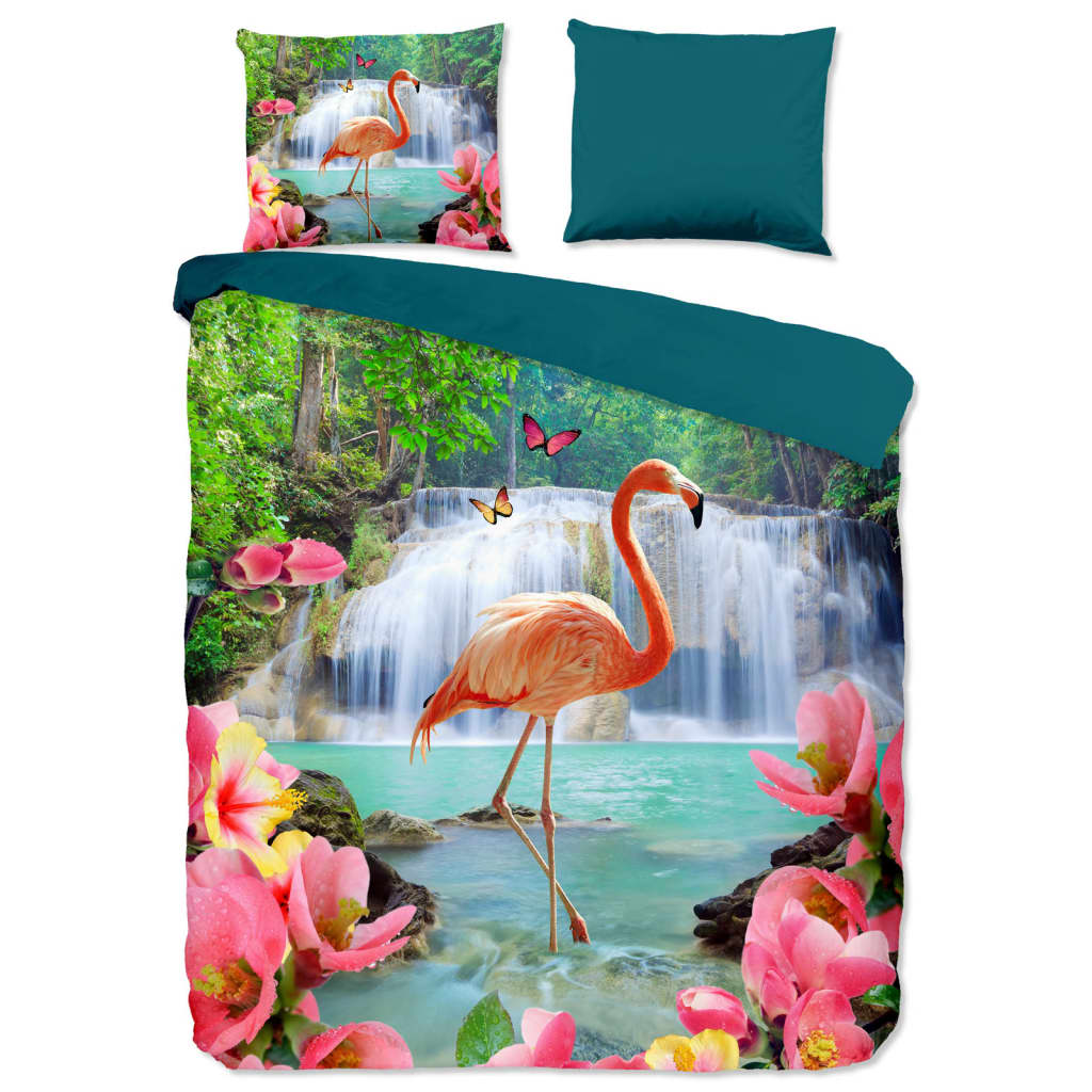 Pure Duvet Cover FLAMINGO 240x200/220 cm