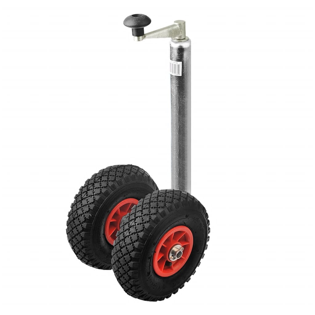 ProPlus Double Jockey Wheel Plastic Rim with Air-Filled Tyre 26x8.5cm 341508