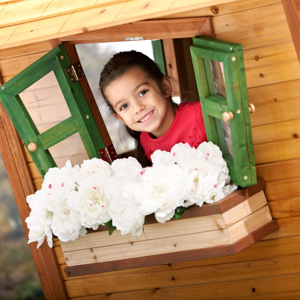 AXI Flower Box for Playhouse Brown