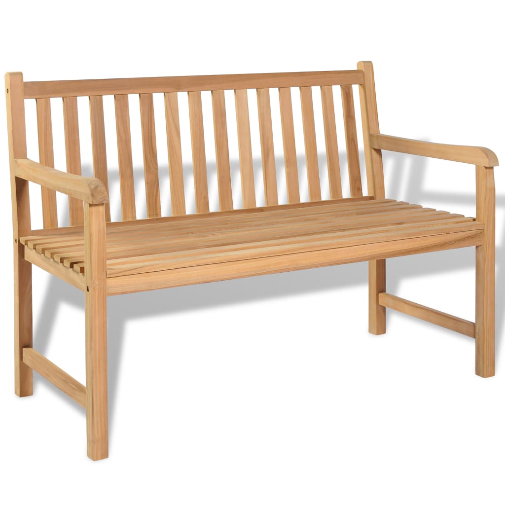 Berkfield Garden Bench 120 cm Teak