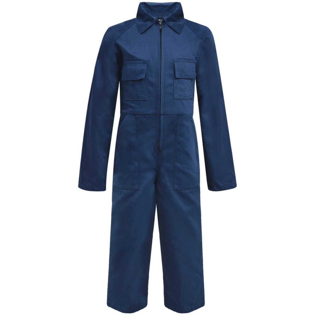 Berkfield Kid's Overalls Size 98/104 Blue