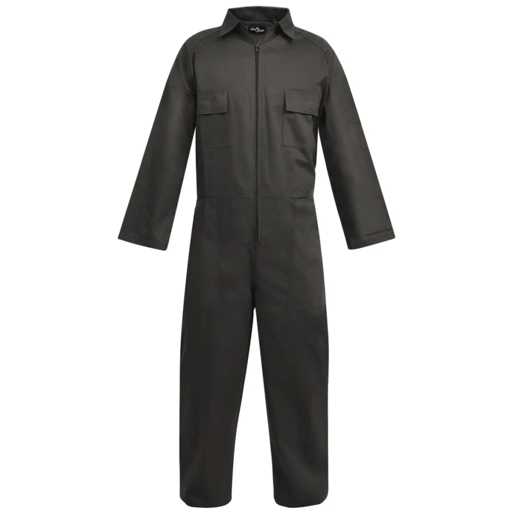 Berkfield Men's Overalls Size XXL Grey