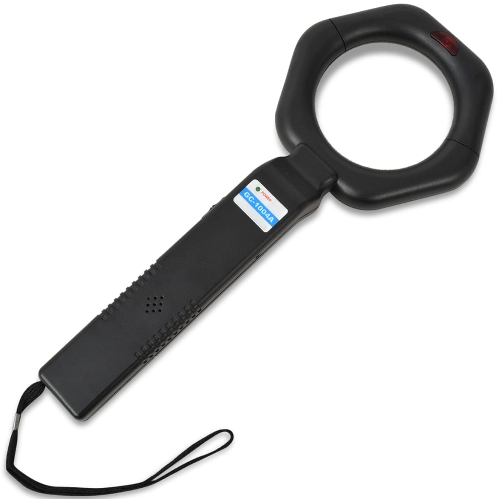 Berkfield Handheld Metal Detector Black