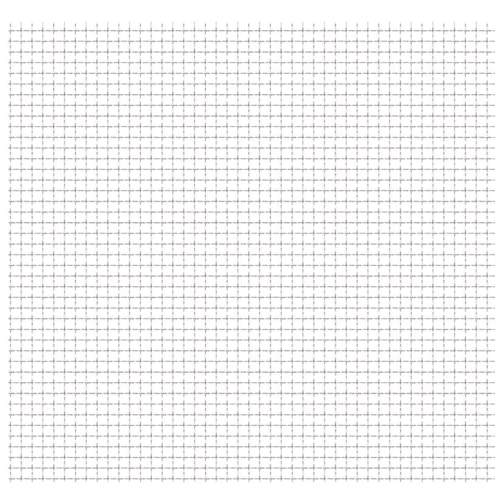 Berkfield Crimped Garden Wire Fence Stainless Steel 100x85 cm 21x21x2.5mm