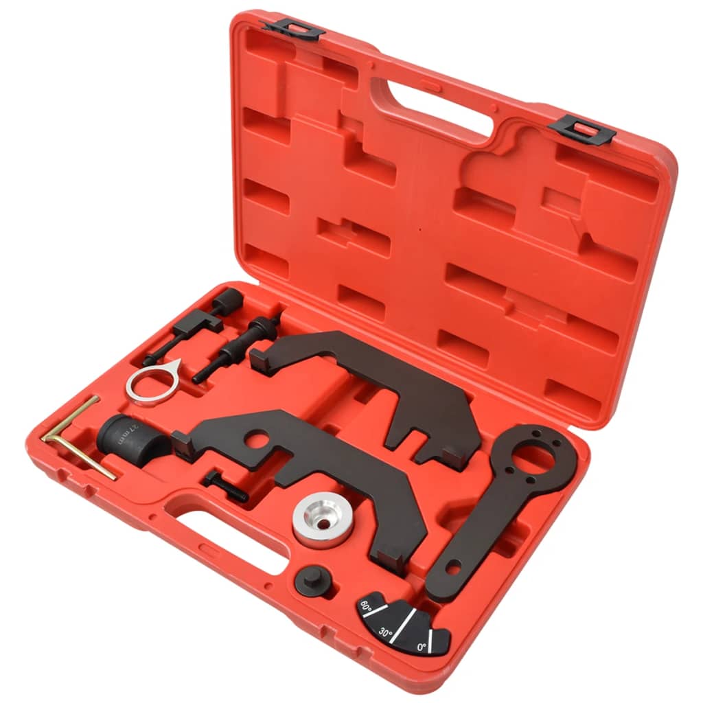 Berkfield 12 Piece Camshaft/Crankshaft Timing Tool Set for V8 V12 N62 N73