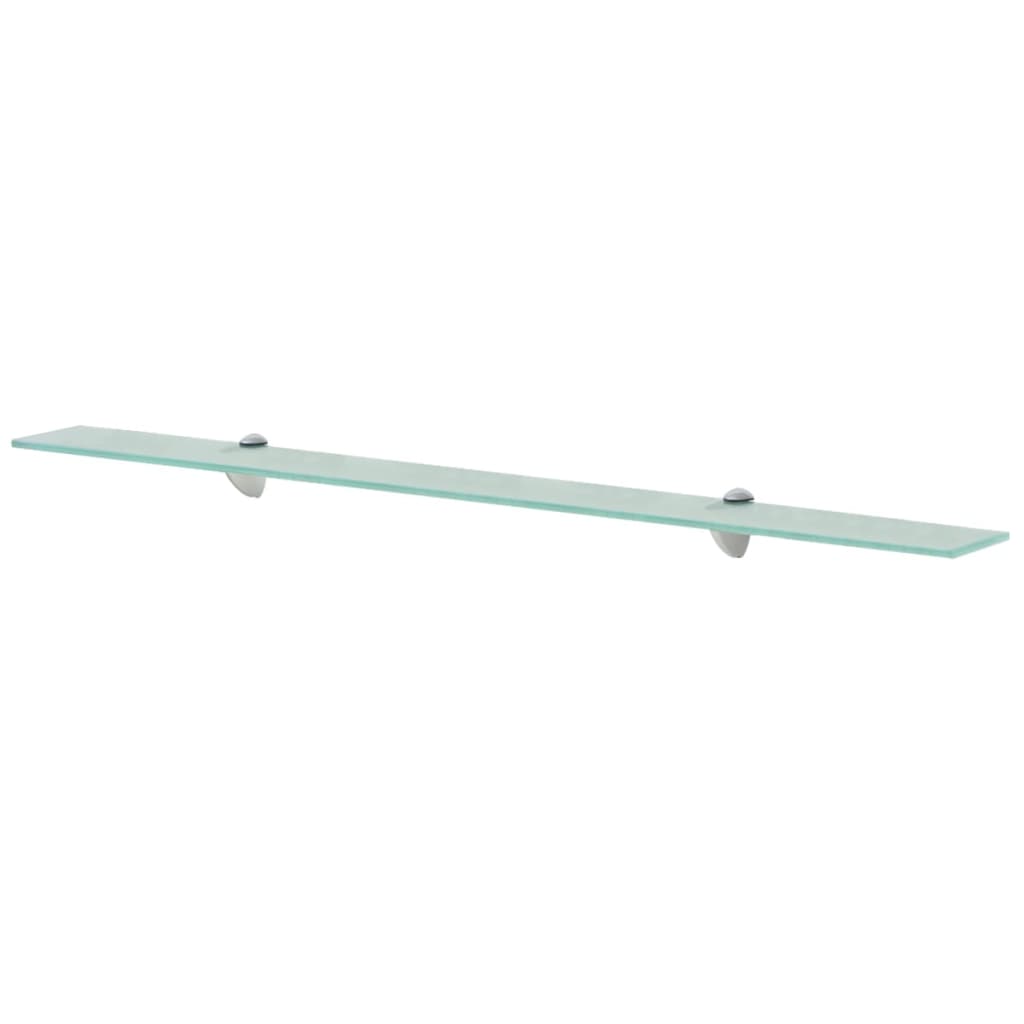 Berkfield Floating Shelf Glass 100x10 cm 8 mm
