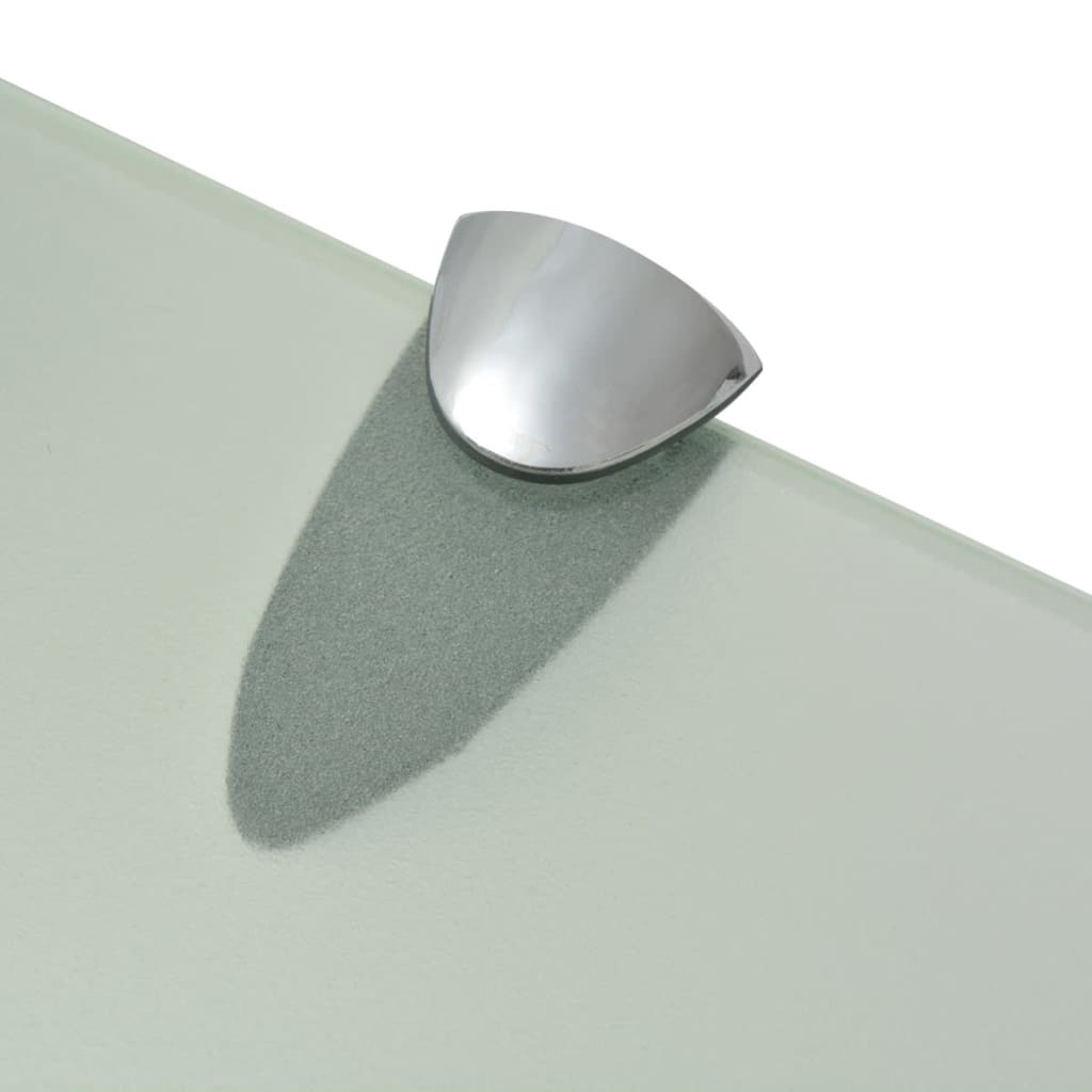 Berkfield Floating Shelf Glass 90x10 cm 8 mm