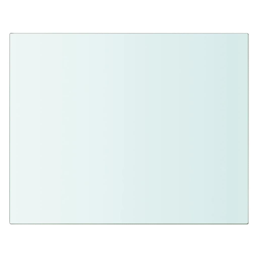 Berkfield Shelf Panel Glass Clear 20x25 cm