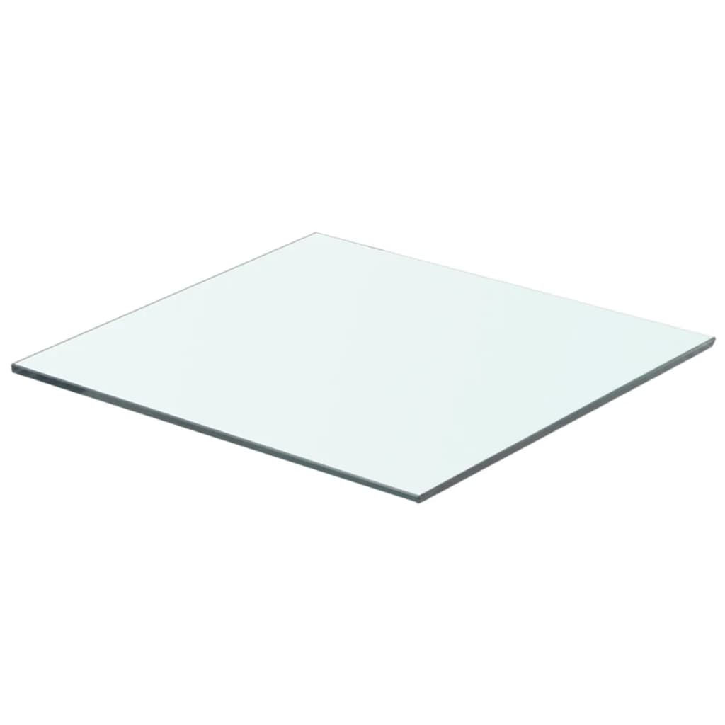 Berkfield Shelf Panel Glass Clear 40x30 cm