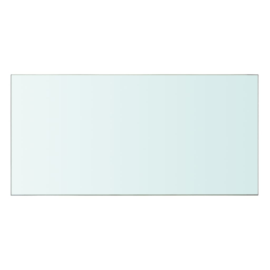 Berkfield Shelf Panel Glass Clear 60x30 cm