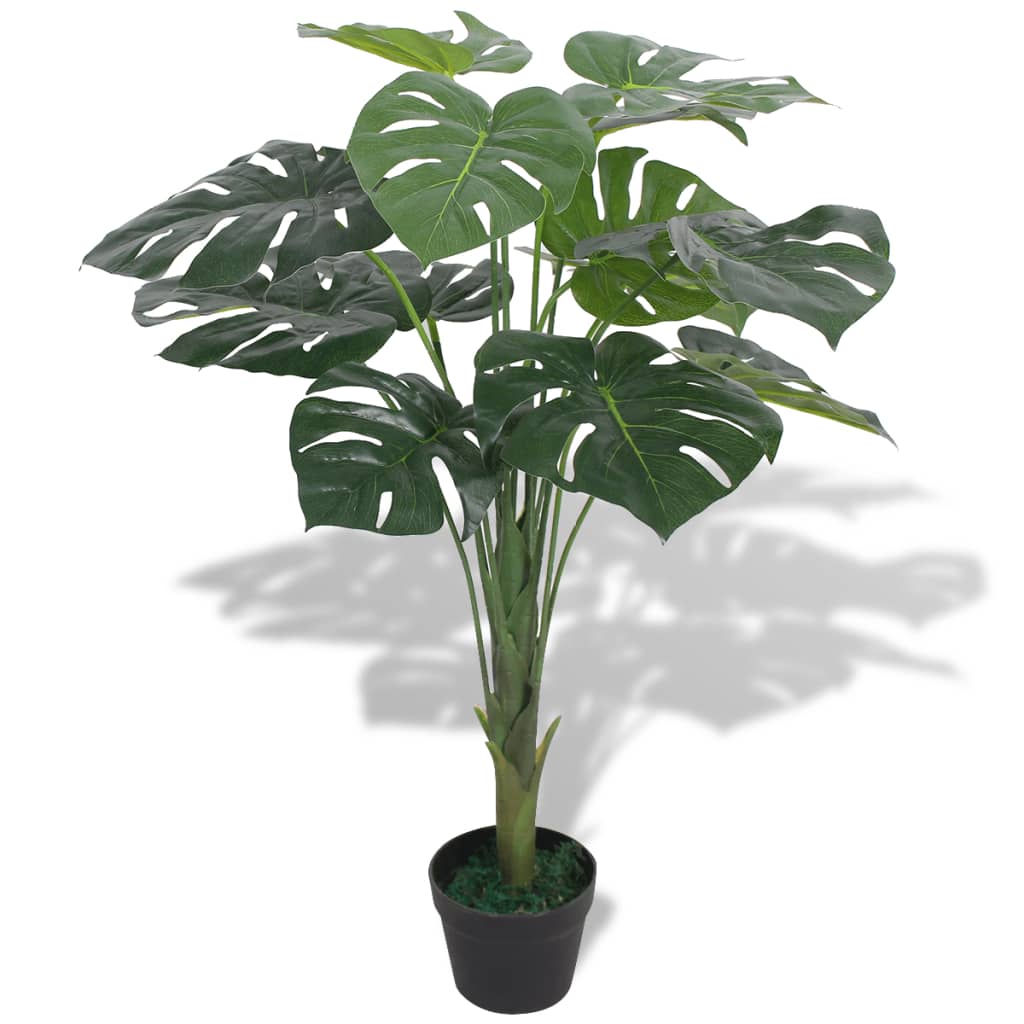 Berkfield Artificial Monstera Plant with Pot 70 cm Green