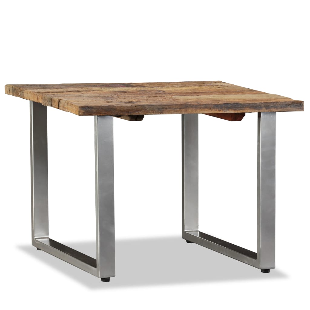 Berkfield Coffee Table Solid Reclaimed Wood 55x55x40 cm