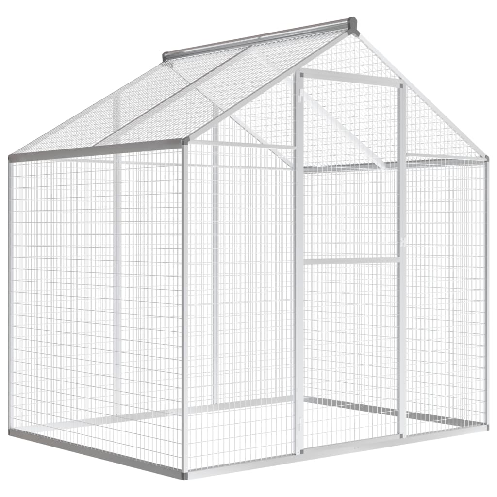 Berkfield Outdoor Aviary Aluminium 178x122x194 cm