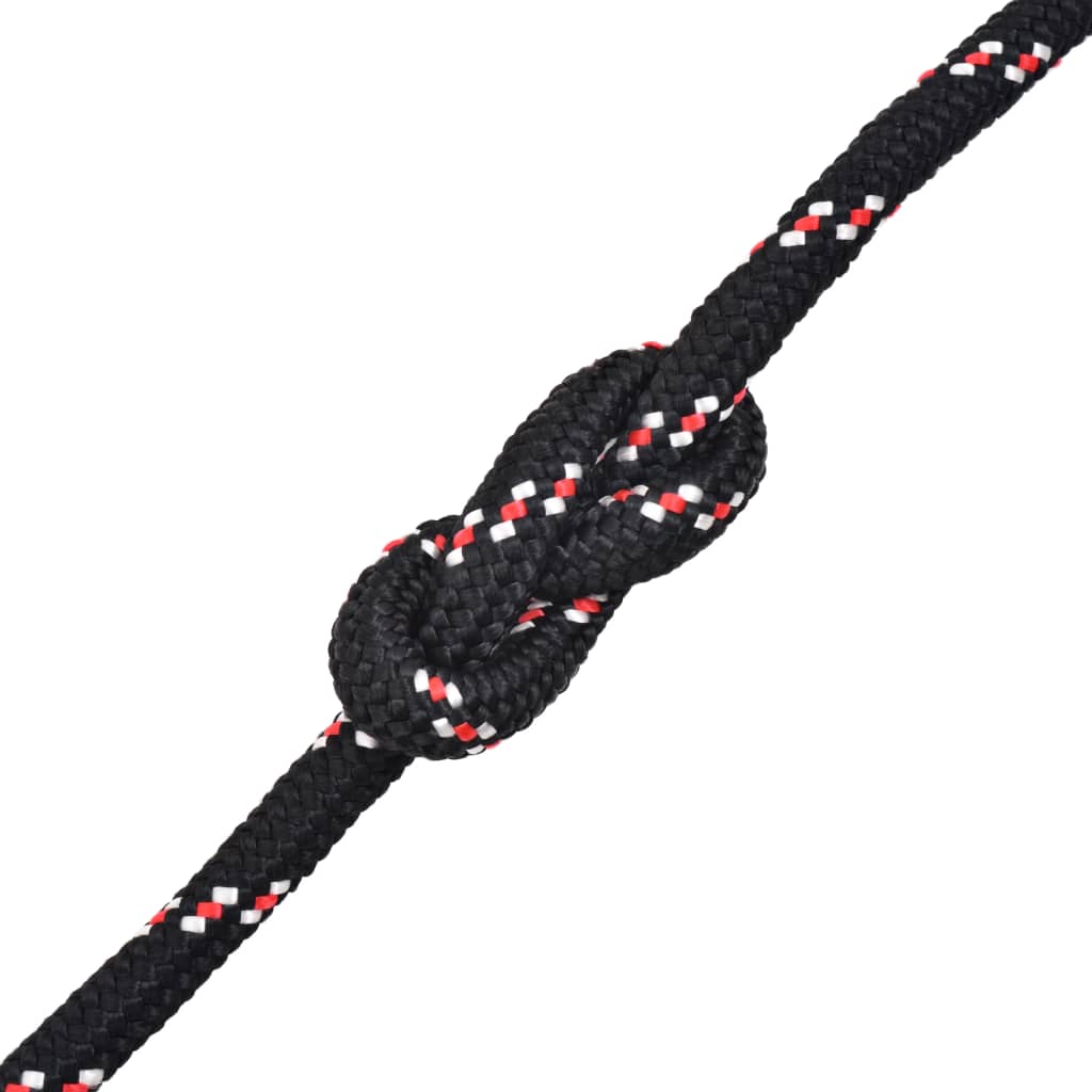 Berkfield Marine Rope Polypropylene 12 mm 50 m Black