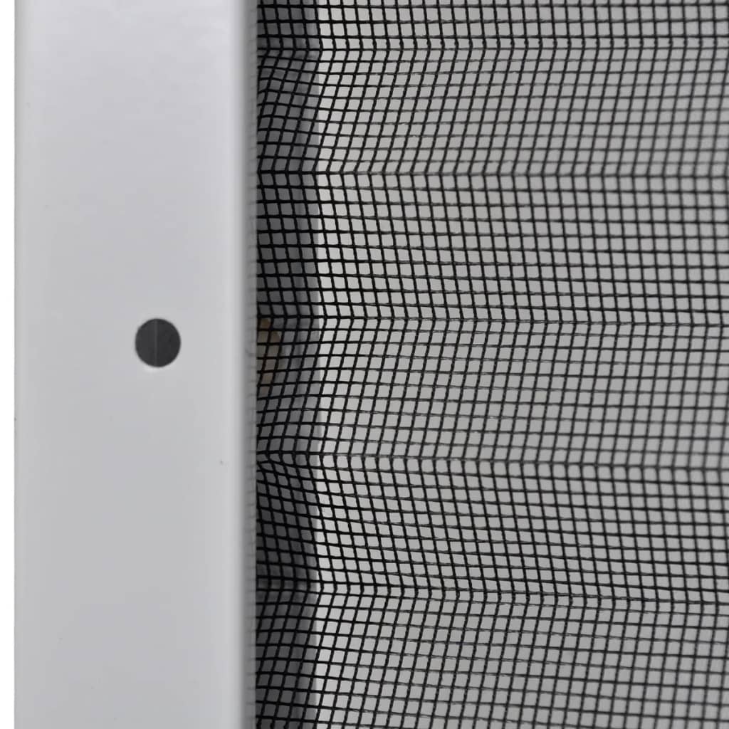 Berkfield Plisse Insect Screen for Windows Aluminium 60x80 cm with Shade
