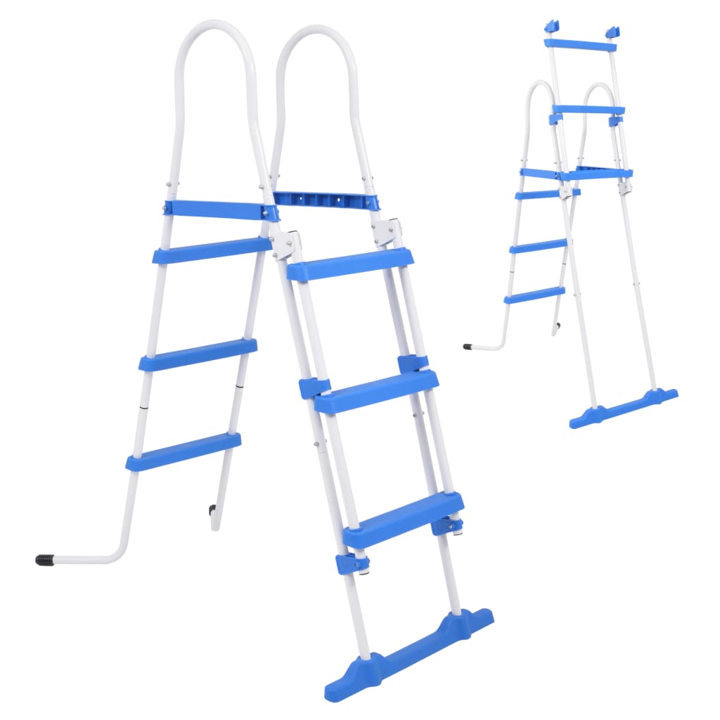 Berkfield Above-Ground Pool Safety Ladder with 3 Steps 107 cm