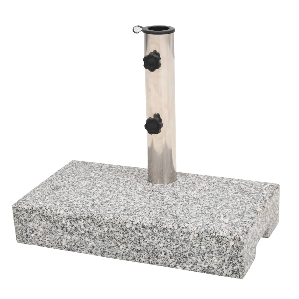 Berkfield Parasol Base Granite Rectangular 25 kg