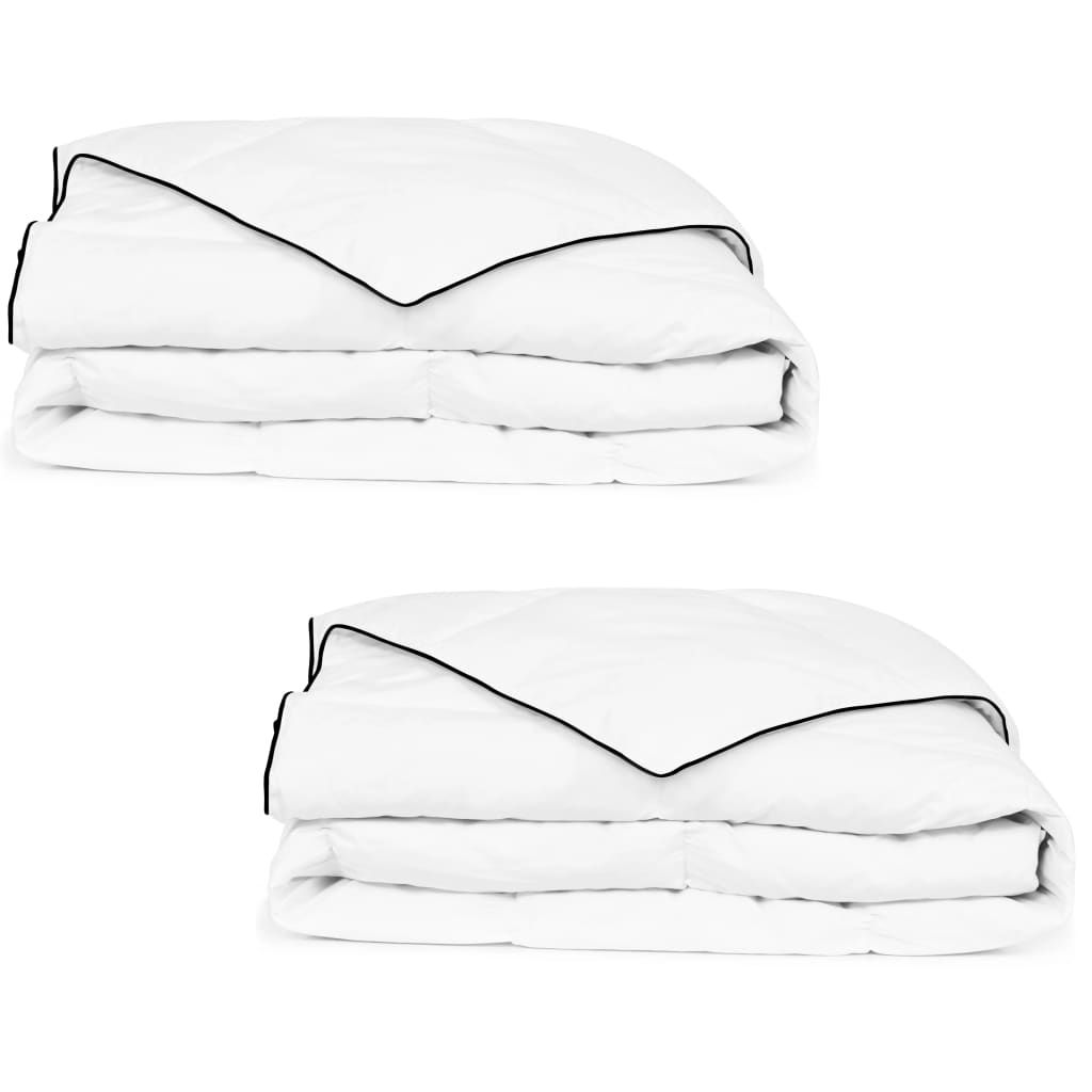 Berkfield Winter Down Duvet 2 pcs 155x220 cm