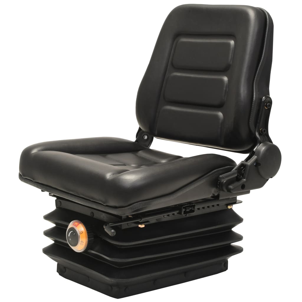 Berkfield Forklift & Tractor Seat with Suspension and Adjustable Backrest