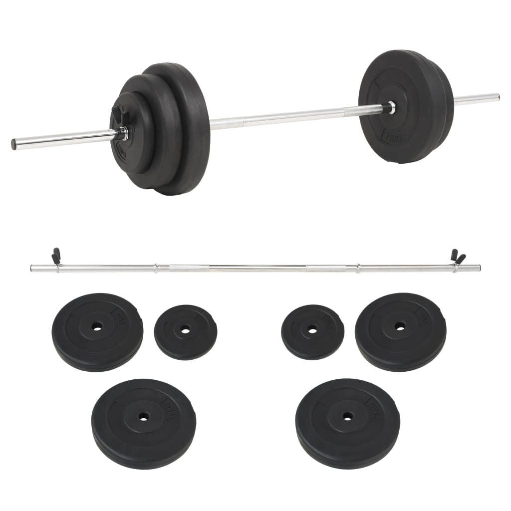 Berkfield Barbell Set 30 kg