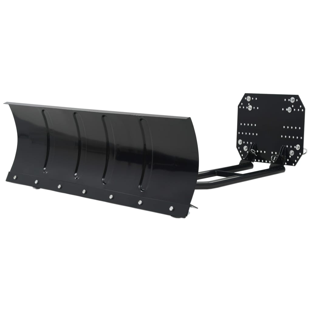 Berkfield Snow Plough for ATV 120x38 cm Black