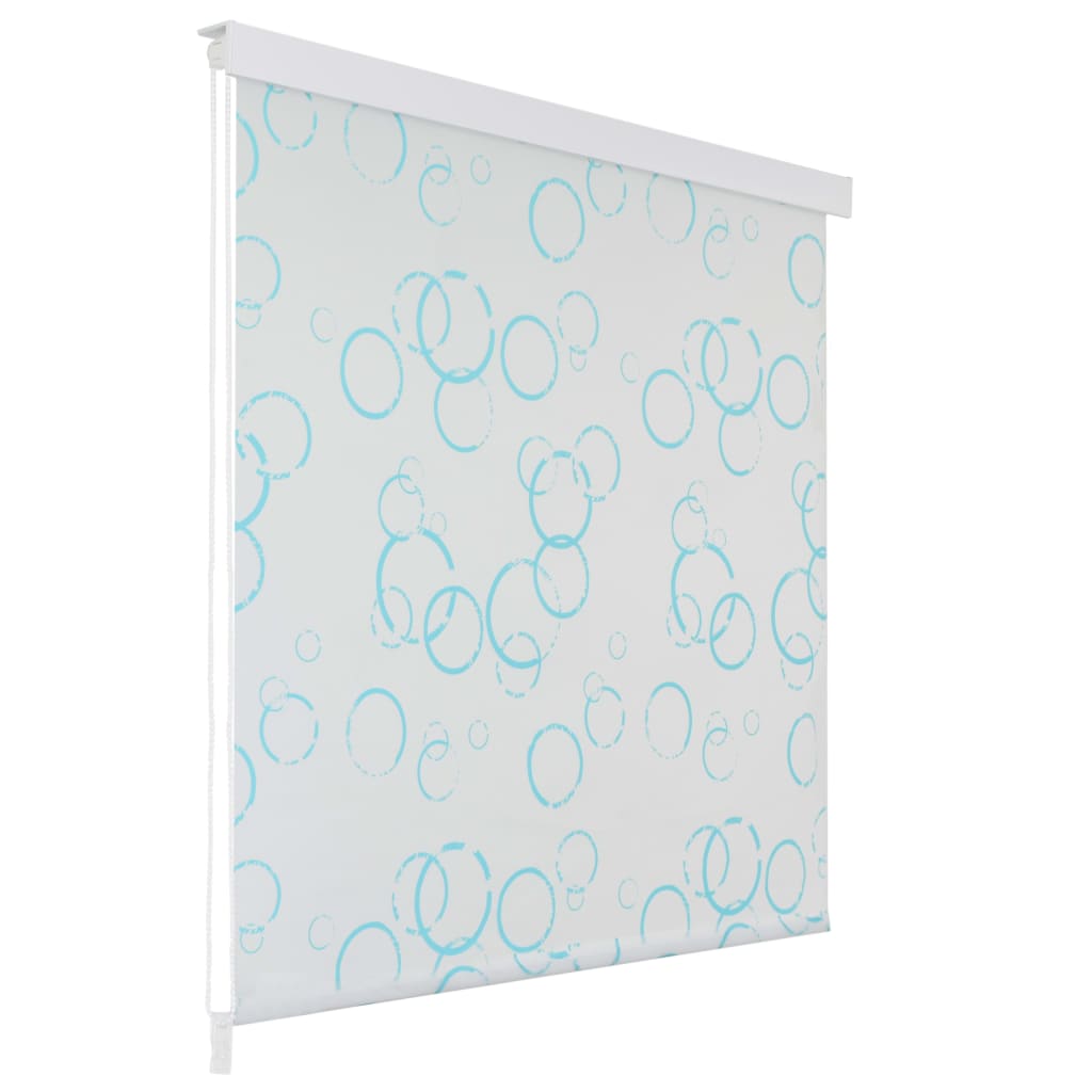Berkfield Shower Roller Blind 160x240 cm Bubble