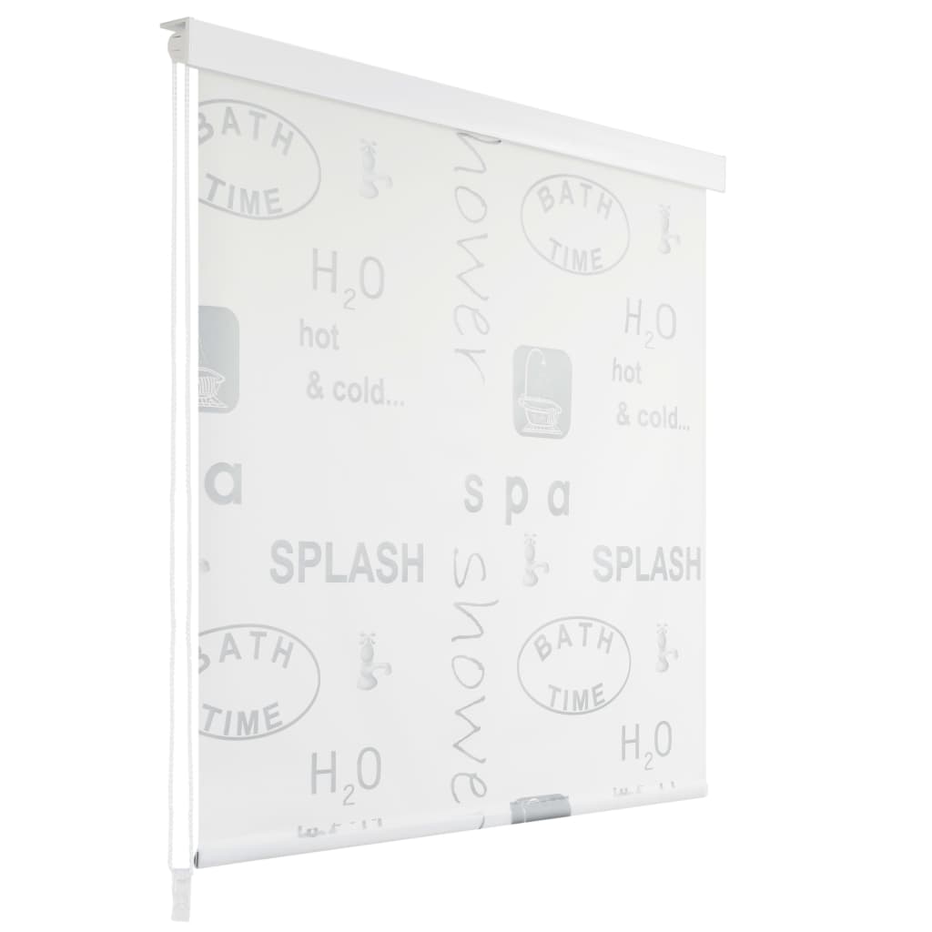 Berkfield Shower Roller Blind 140x240 cm Splash