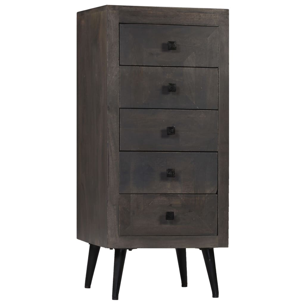 Berkfield Sideboard Solid Mango Wood 40x40x91 cm