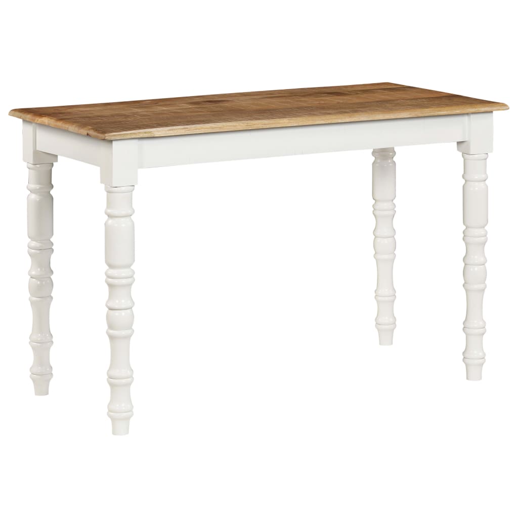 Berkfield Dining Table 120x60x76 cm Solid Mango Wood