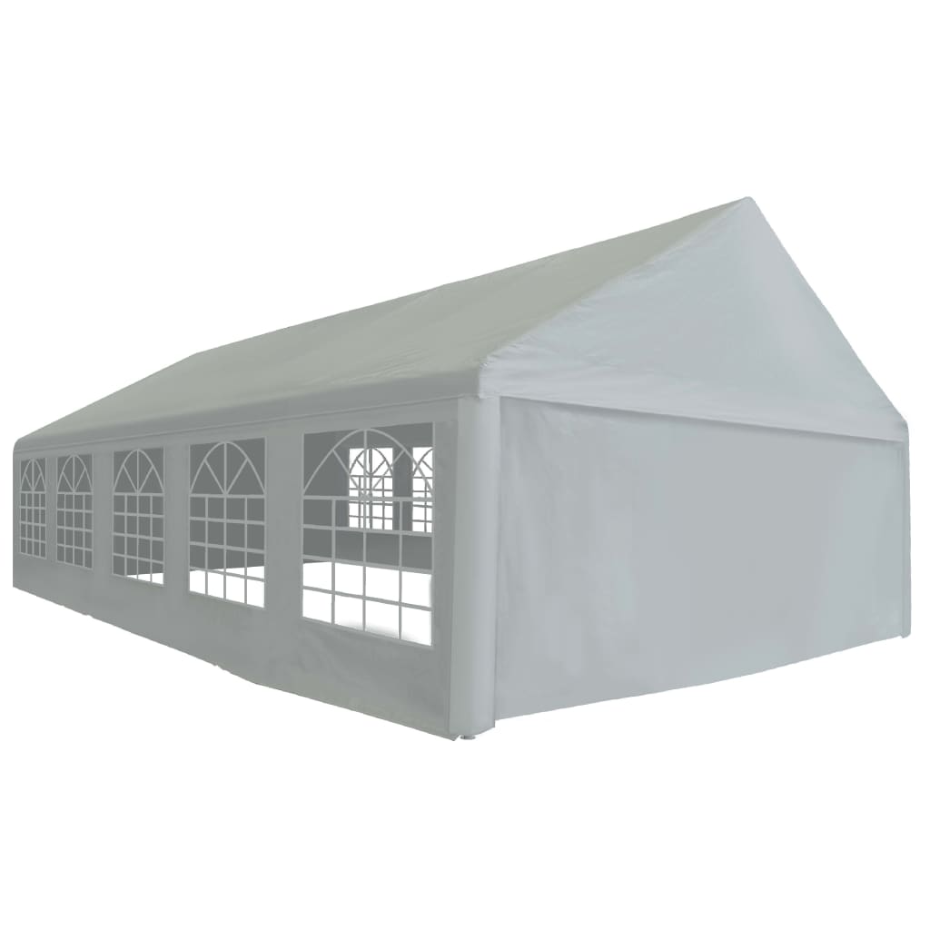Berkfield Party Tent PE 5x10 m Grey
