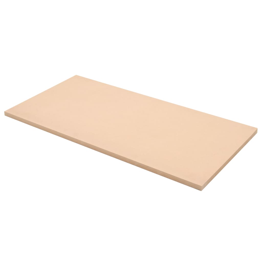 Berkfield 2 pcs MDF Sheets Rectangular 120x60 cm 25 mm