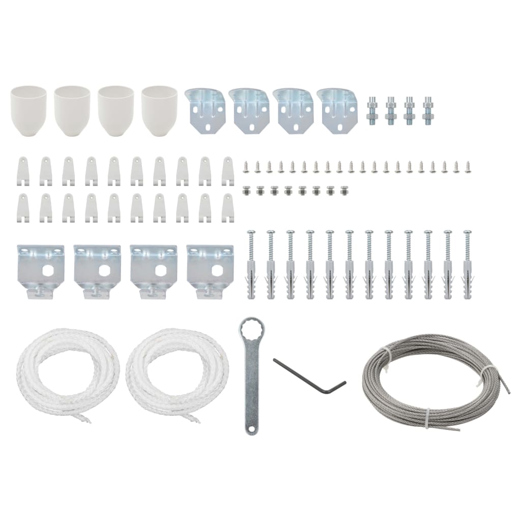 Berkfield 81 Piece Awning Accessory Set