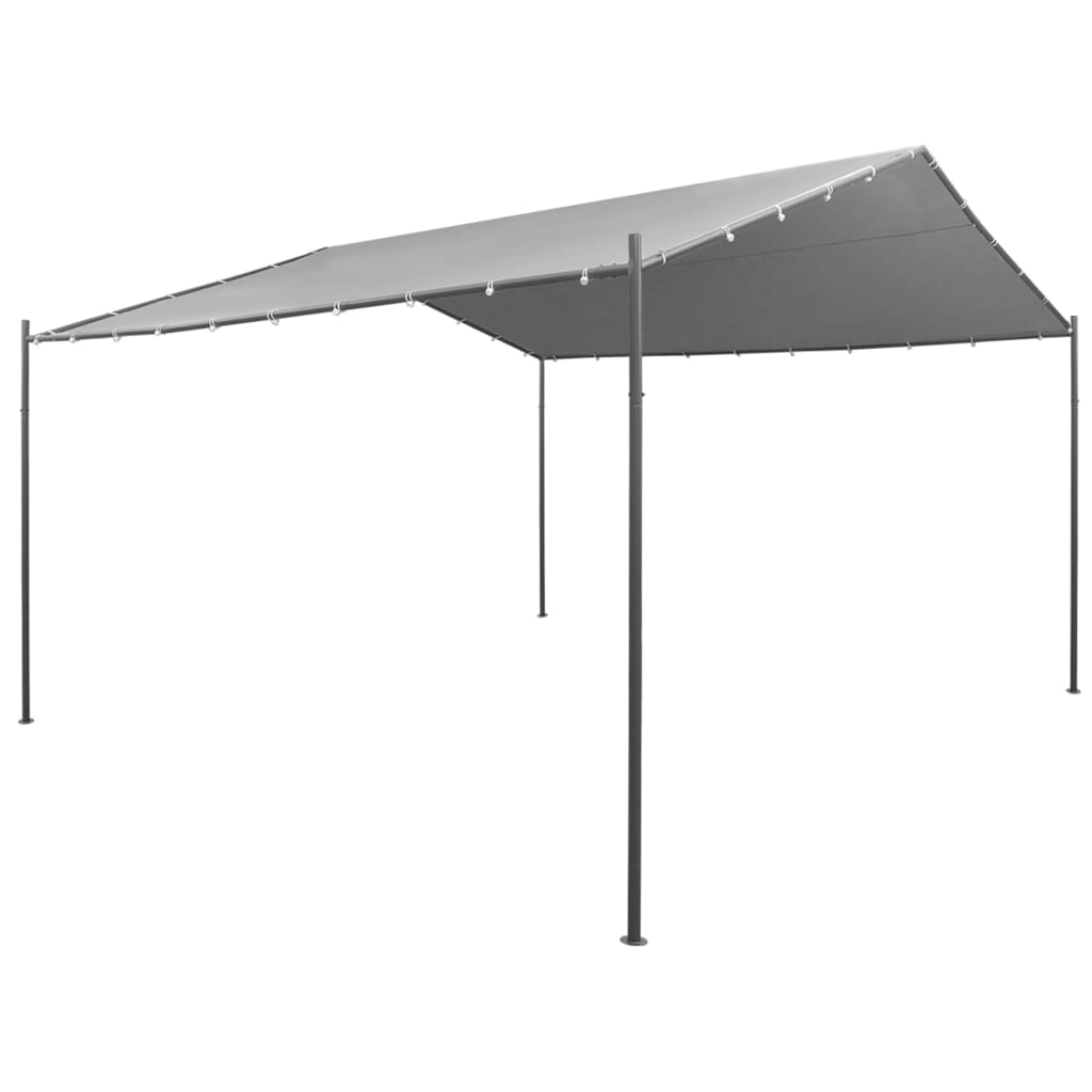 Berkfield Garden Gazebo Steel 400x400x260 cm Anthracite
