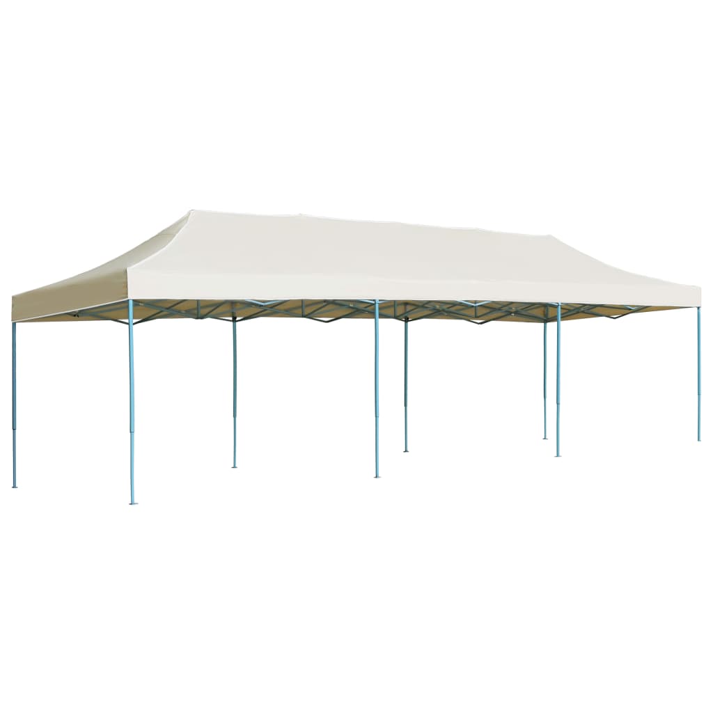 Berkfield Folding Pop up Party Tent 3x9 m Cream