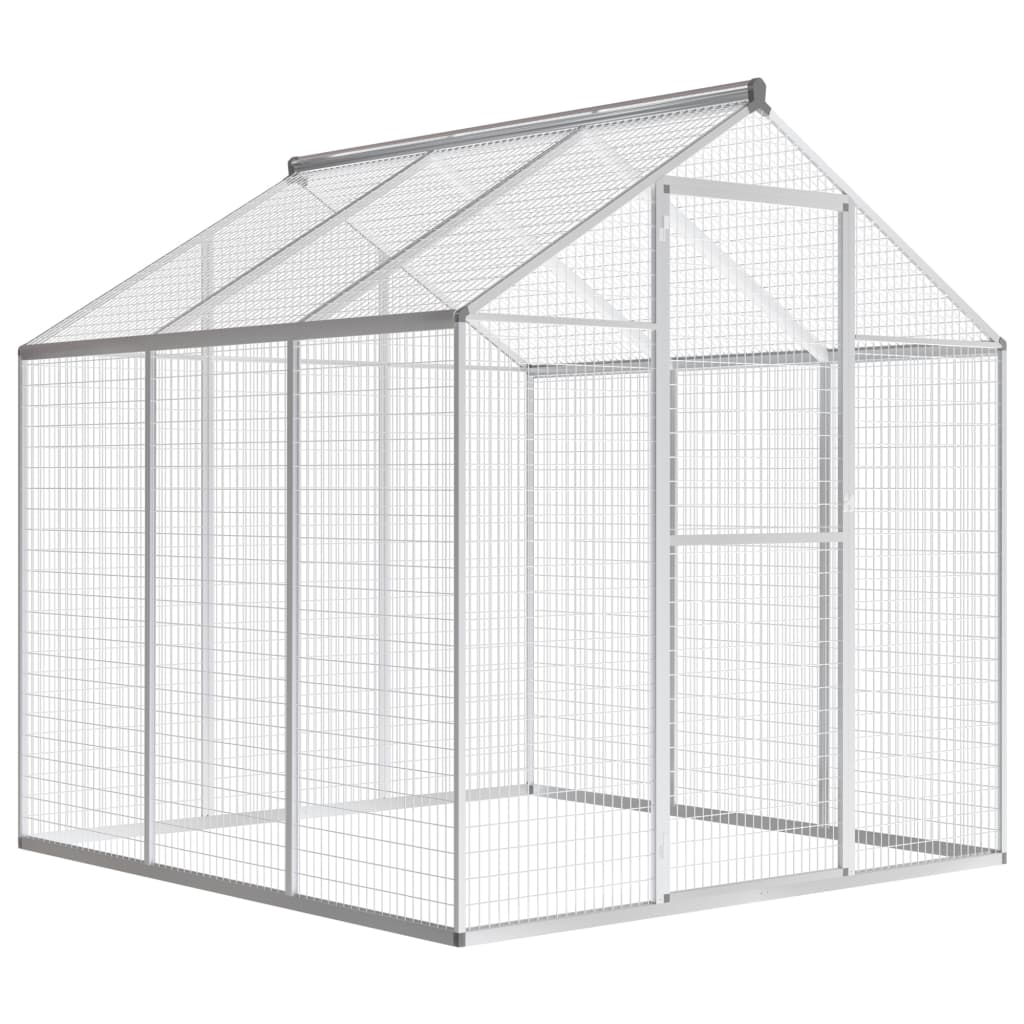 Berkfield Outdoor Aviary Aluminium 183x178x194 cm