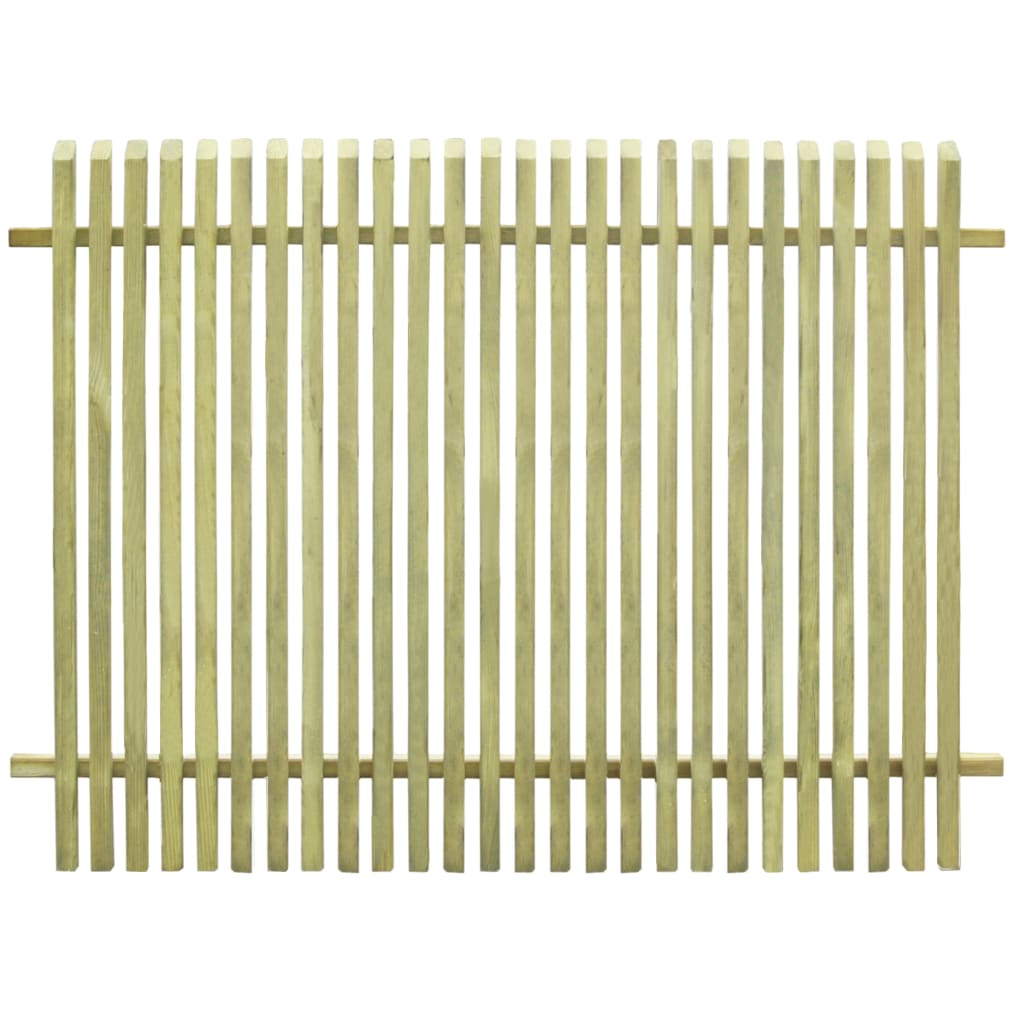 Berkfield Garden Fence Impregnated Pinewood 170x125 cm
