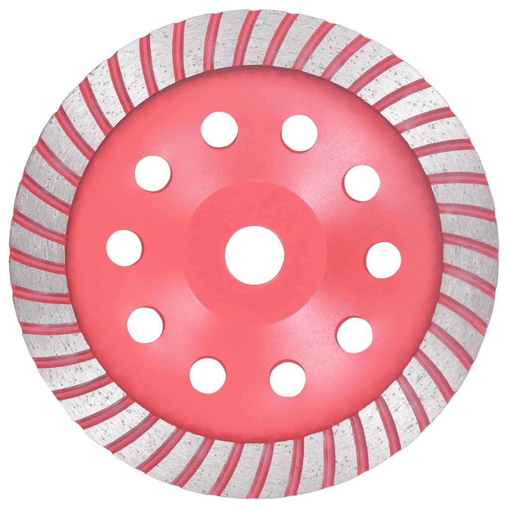 Berkfield Diamond Grinding Cup Wheel with Turbo 180 mm