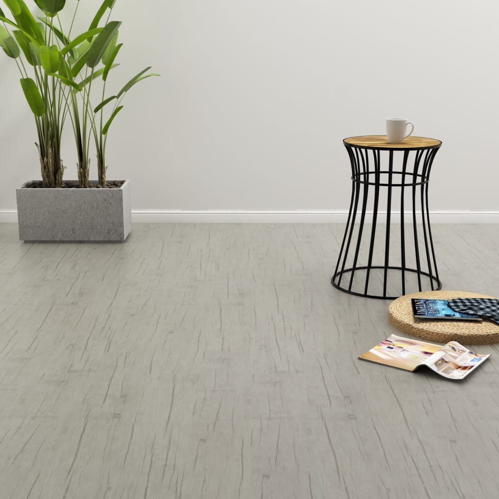 Berkfield Click Floor 3.51 må_ 4 mm PVC Oak Washed