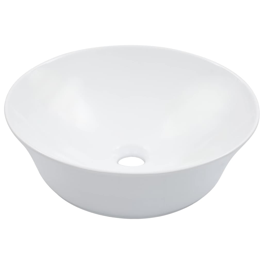 Berkfield Wash Basin 41x12.5 cm Ceramic White