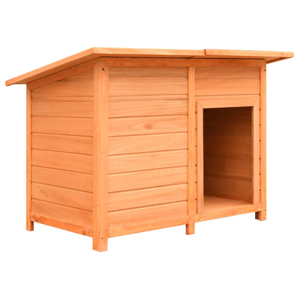Berkfield Dog Cage Solid Pine & Fir Wood 120x77x86 cm