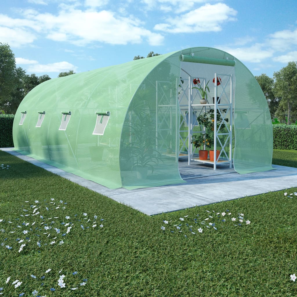 Berkfield Greenhouse 18m�__ 600x300x200 cm