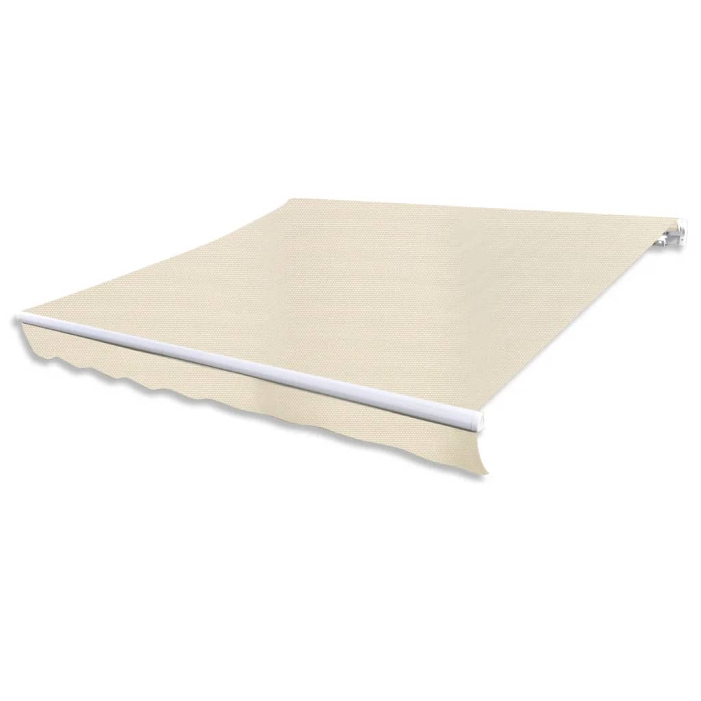 Berkfield Folding Awning Manual Operated 300 cm Cream