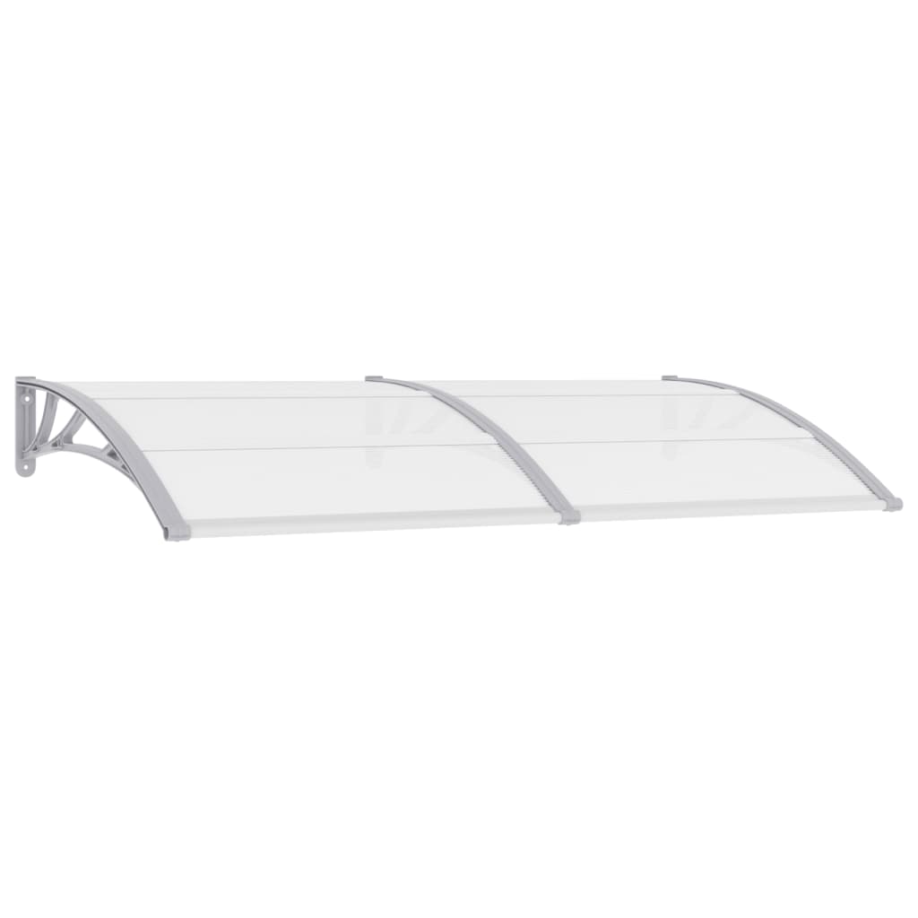 Berkfield Door Canopy Grey 200x100 cm PC