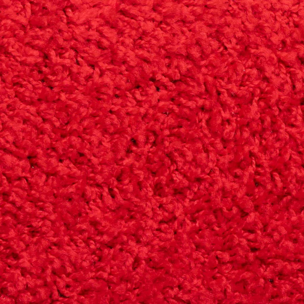 Berkfield Carpet Stair Treads 15 pcs Red 56x17x3 cm