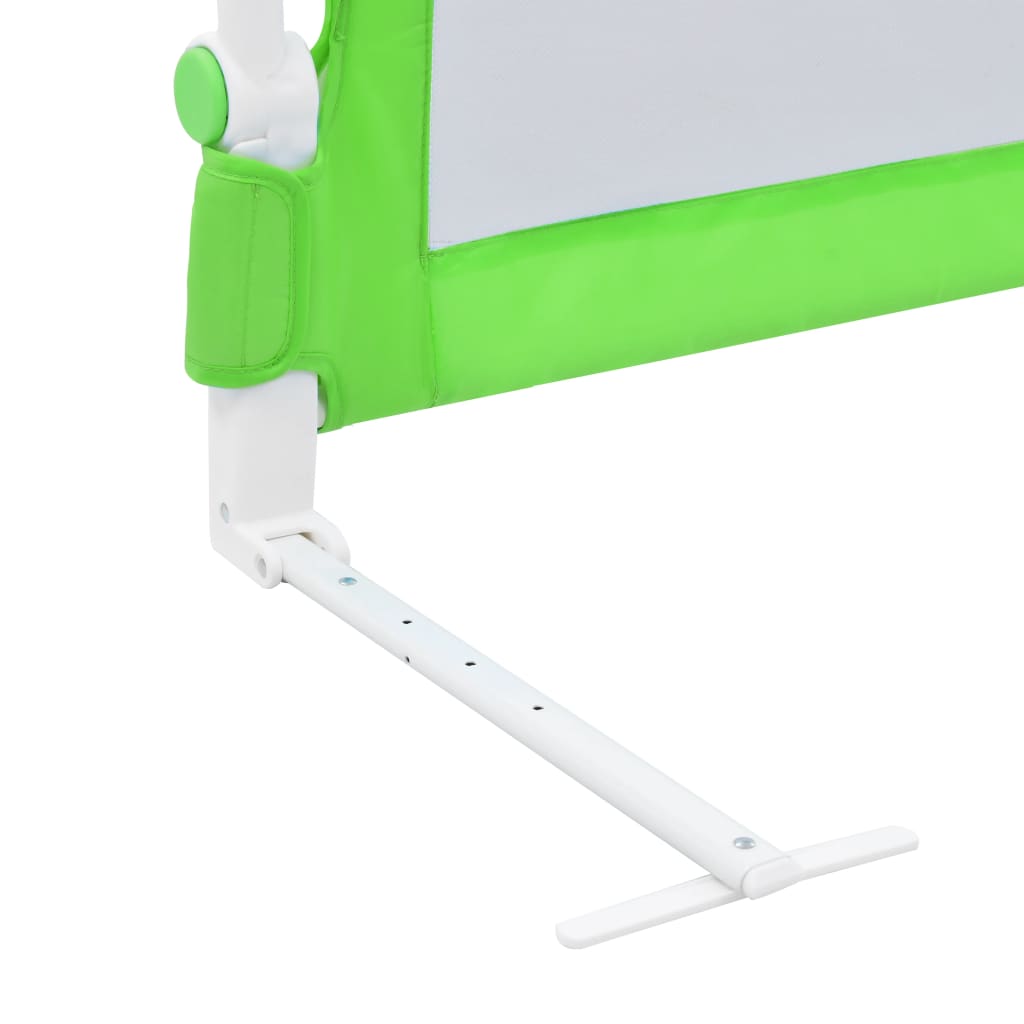 Berkfield Toddler Safety Bed Rail Green 180x42 cm Polyester
