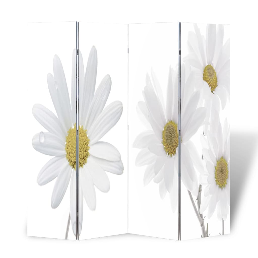 Berkfield Folding Room Divider 160x170 cm Flower