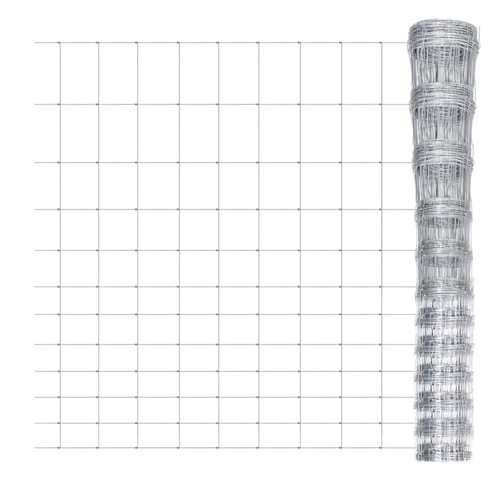 Berkfield Garden Fence Galvanised Steel 50 m 150 cm